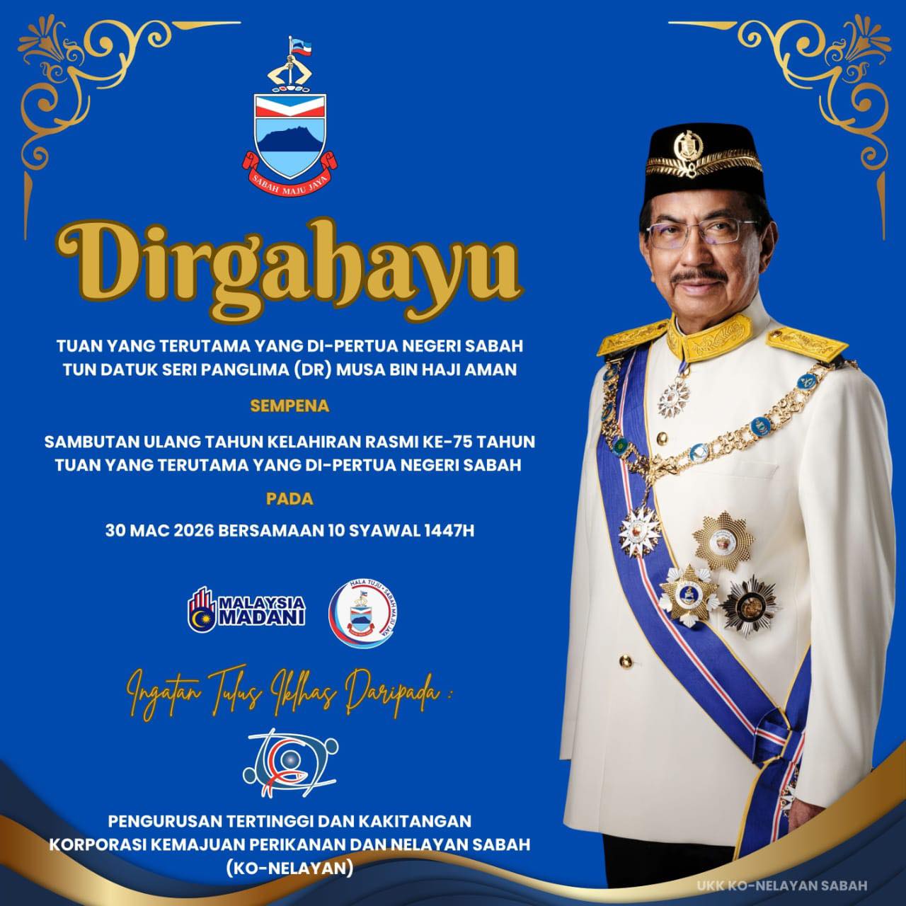 Dirgahayu TYT Sabah